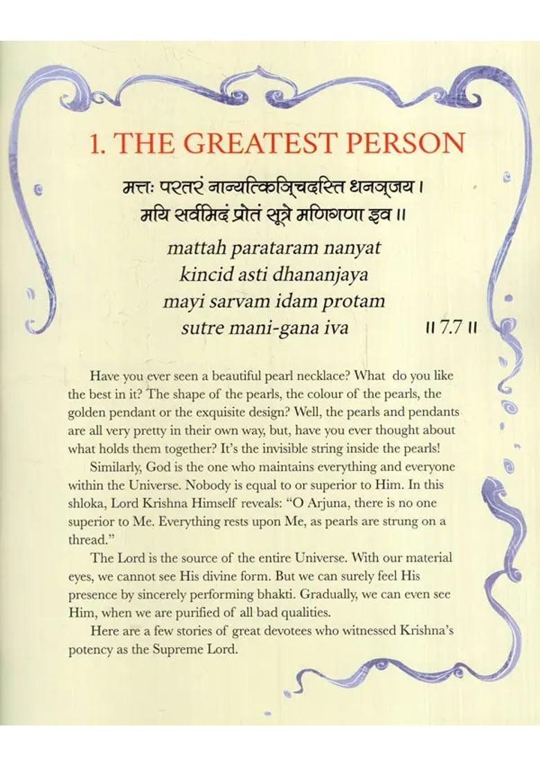 Gita Wisdom Tales Jnana-Knowledge Inspiring Stories Explaining Key Shlokas Of The Bhagavad Gita - Indya