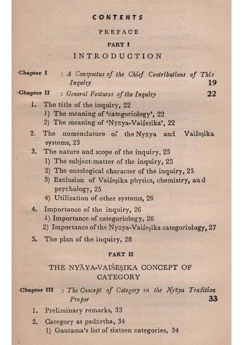 Evolution Of The Nyaya- Vaisesika Categoriology Volume-1 An Old & Rare Book - Indya