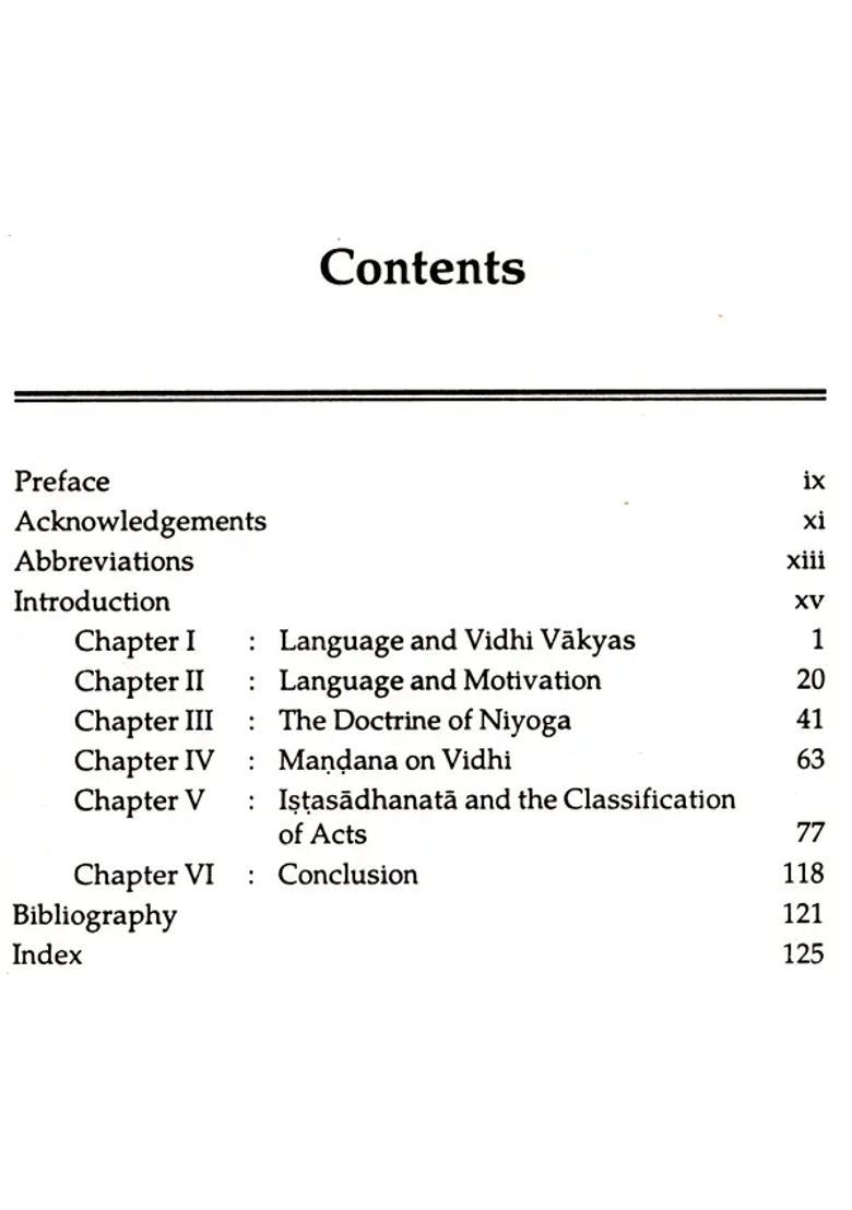 The Vidhi Viveka Of Mandana Misra Understanding Vedic Injunctions An Old Book - Indya