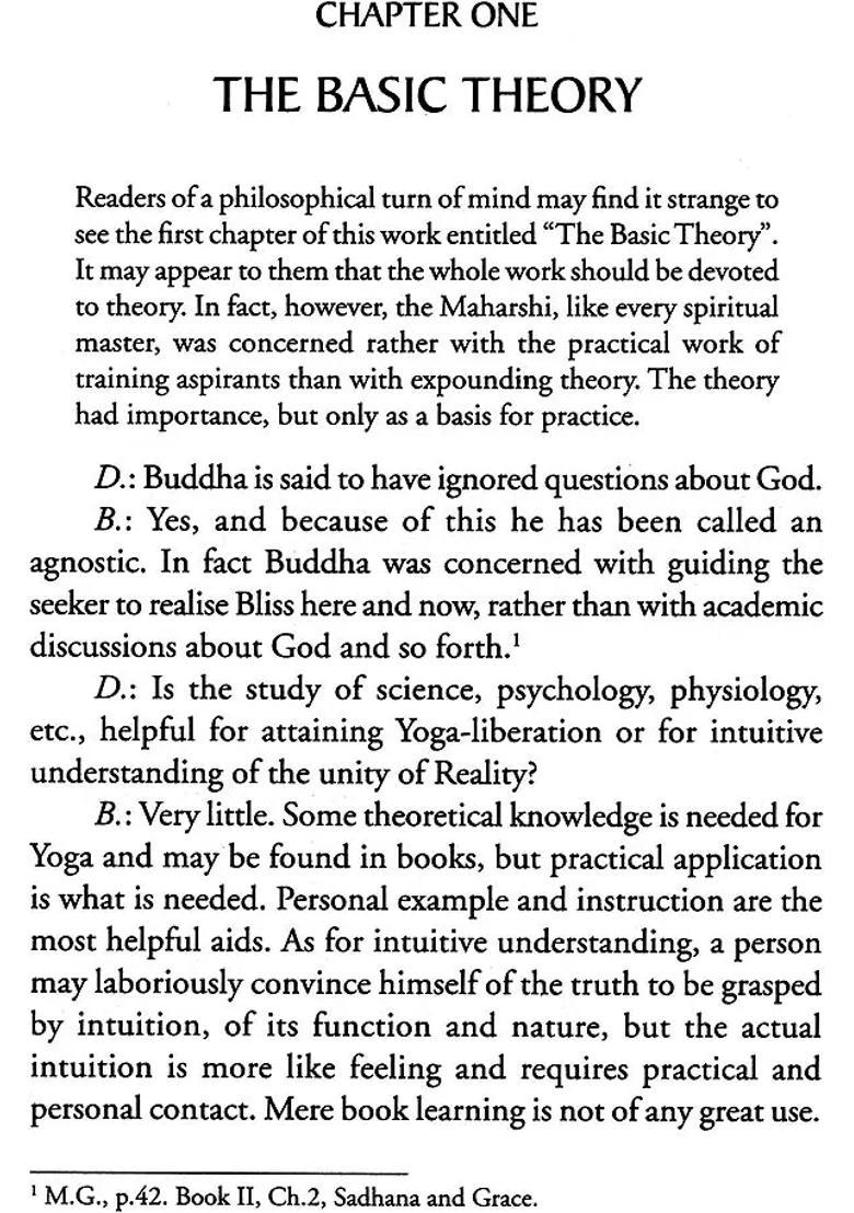 The Teachings Of Ramana Maharishi In His Own Words - Indya