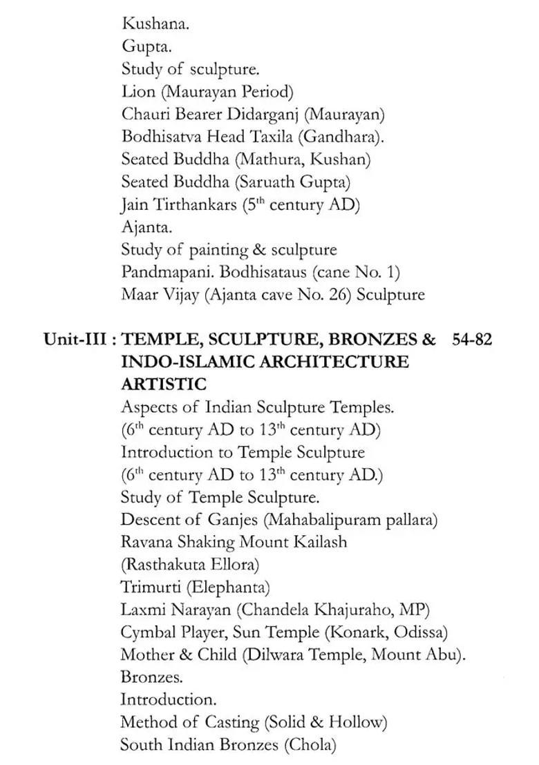 Elementary History Of Indian Art - Indya