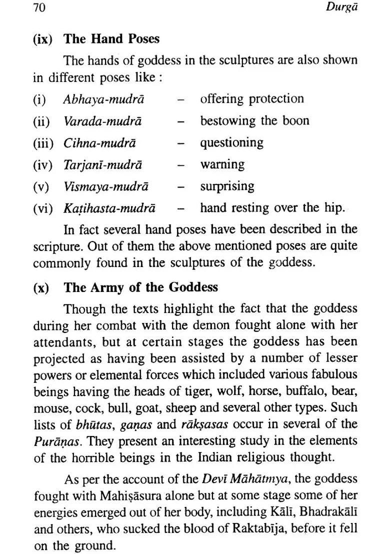 Durga The Great Goddess - Indya