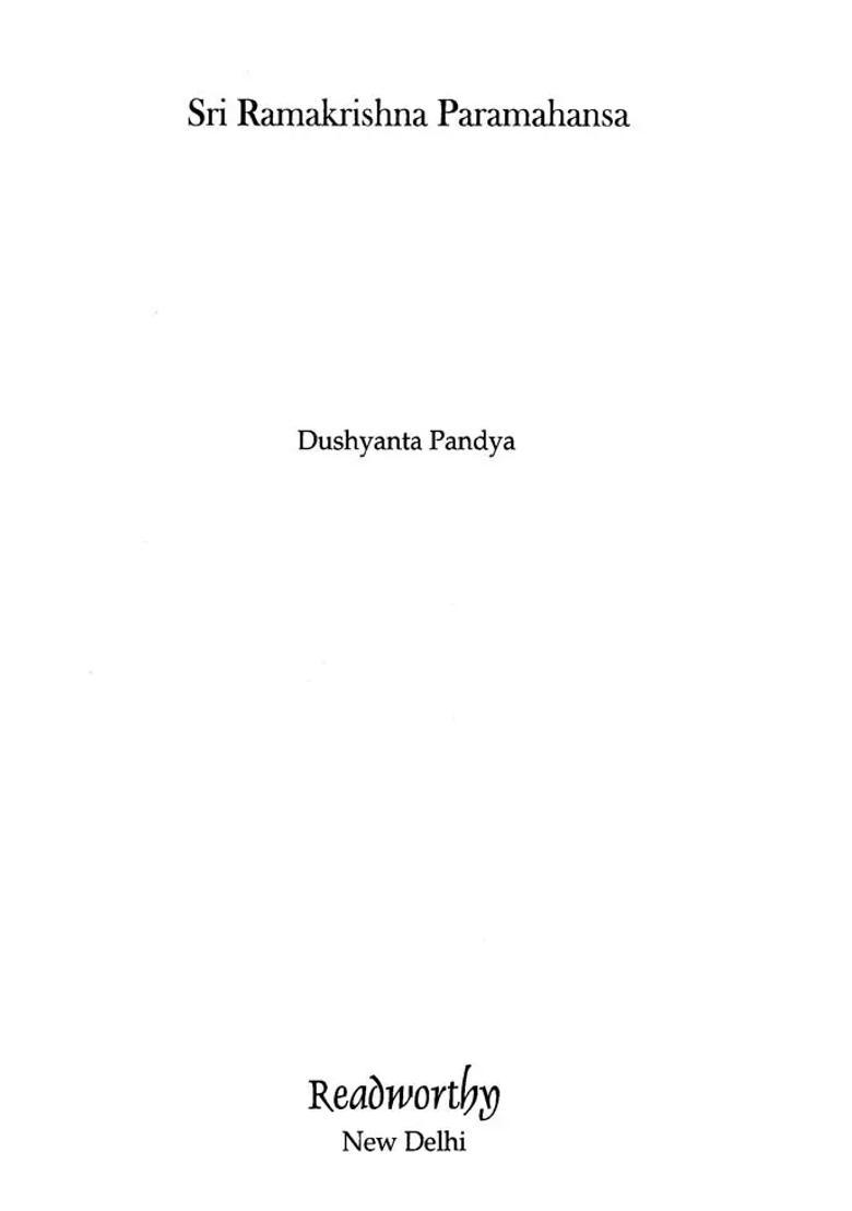 Sri Ramakrishna Paramahansa - Indya