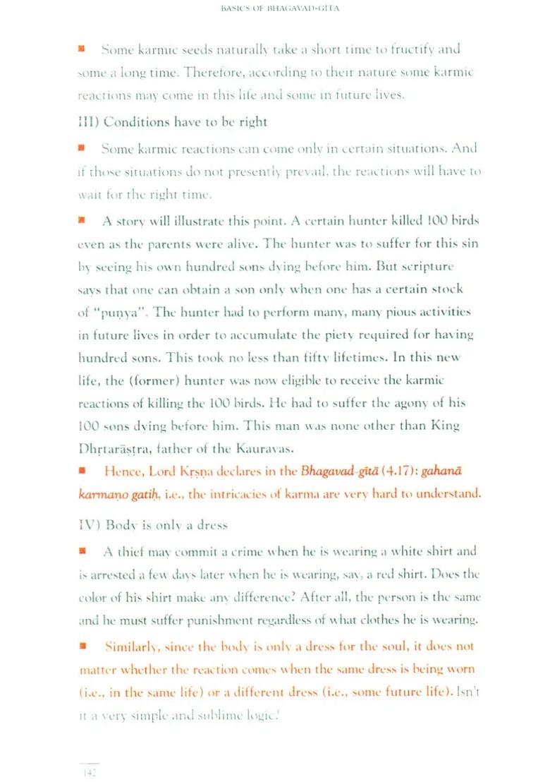 Basics Of Bhagavad Gita - A Thematic Study Bhagavad Gita - Indya