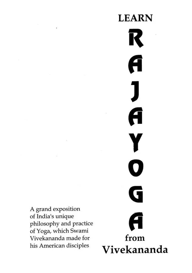 Learn Rajayoga From Vivekananda - Indya