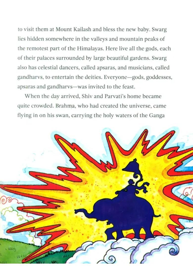 Ganesh Story Book For Children - Indya