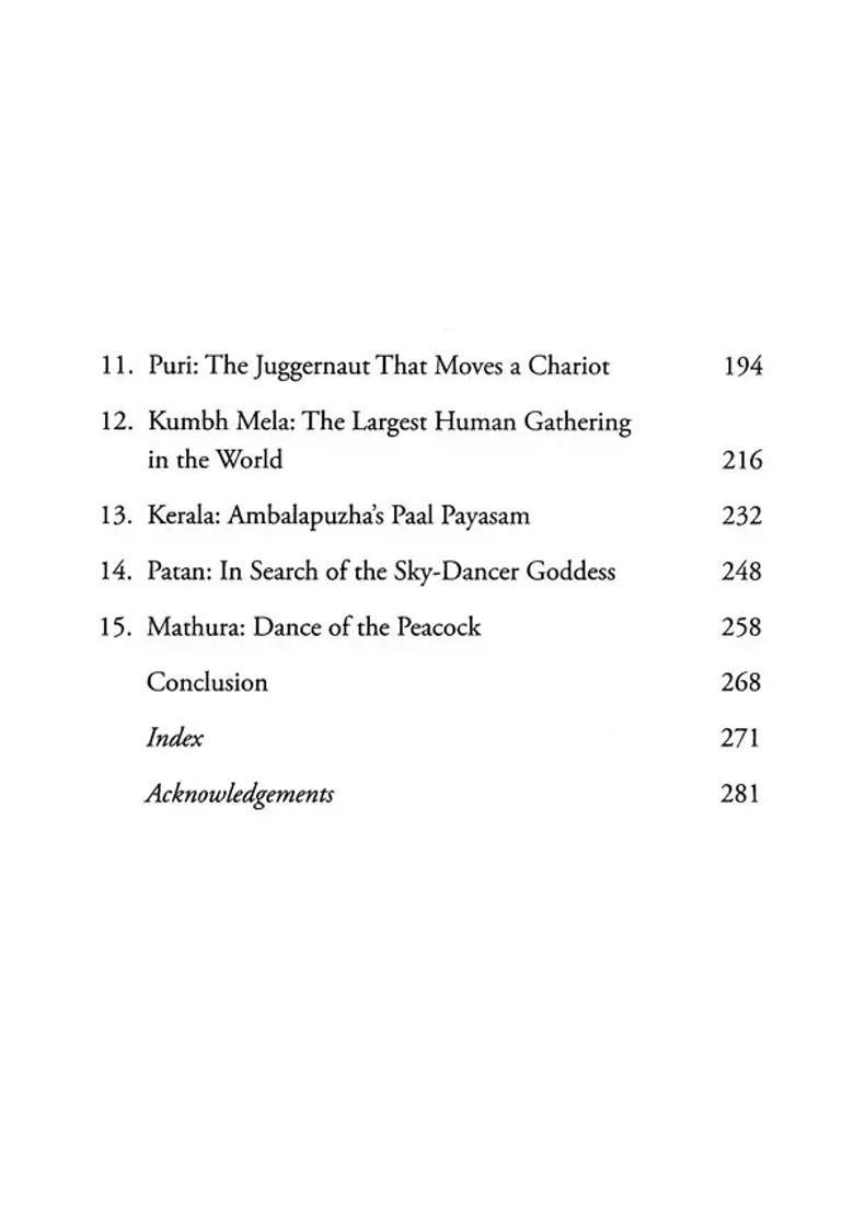 Food And Faith- A Pilgrim