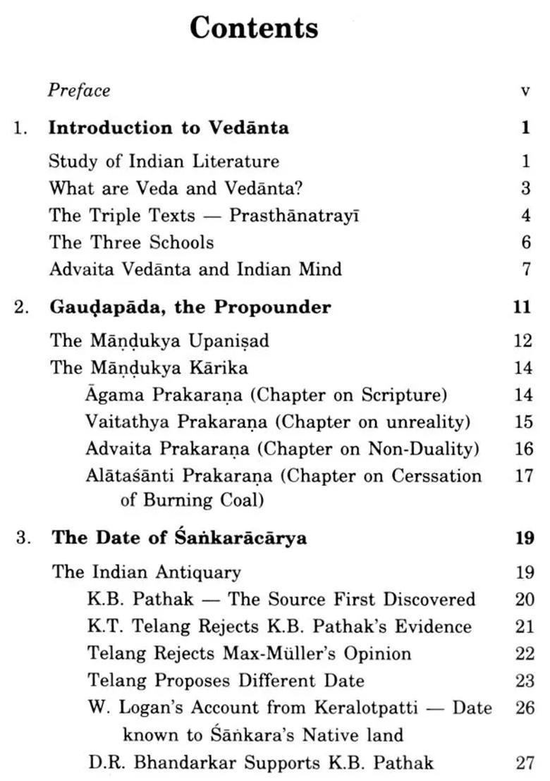 Life And Teachings Of Adi Sankaracarya - Indya