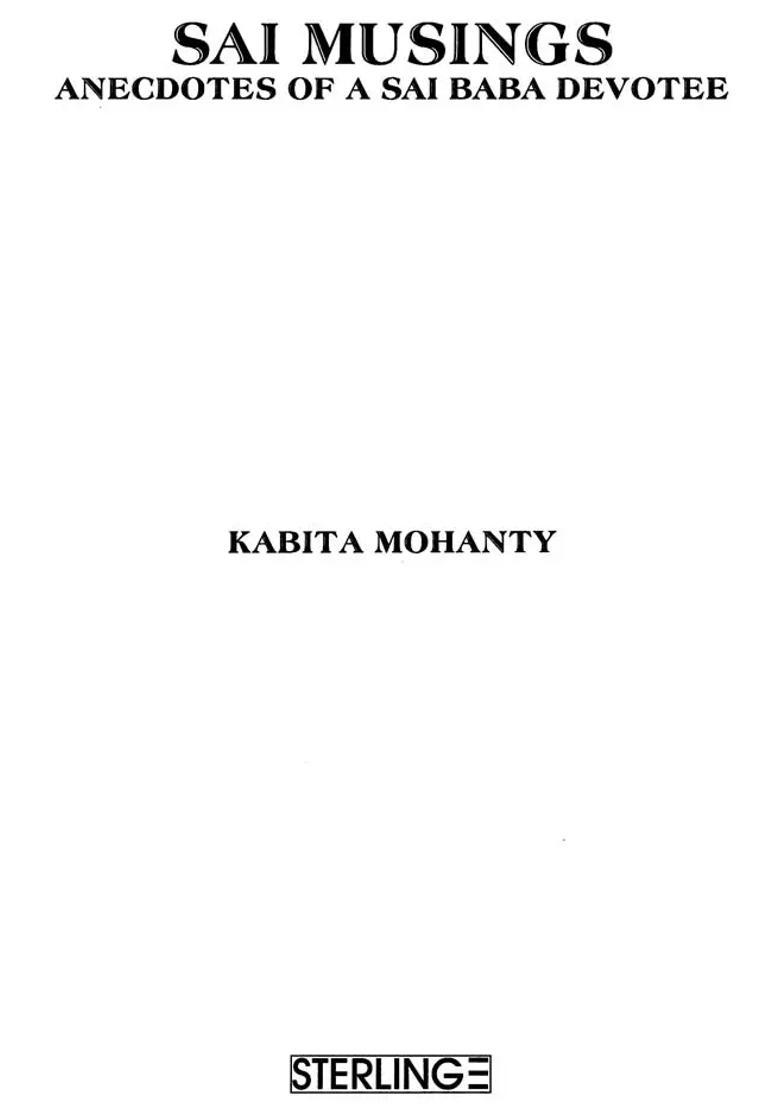 Sai Musings Anecdotes Of A Sai Baba Devotee - Indya