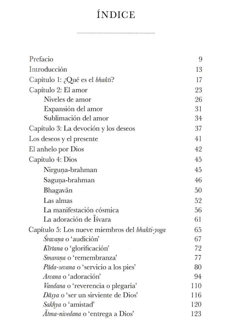Bhakti Yoga - El Sendero Del Amor - Bhakti Yoga - The Path Of Love Spanish - Indya