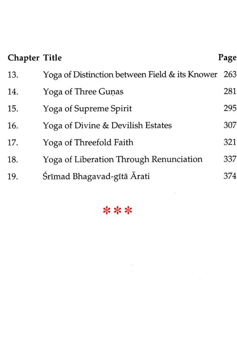 Srimad Bhagavad Gita Pocket Size - Indya