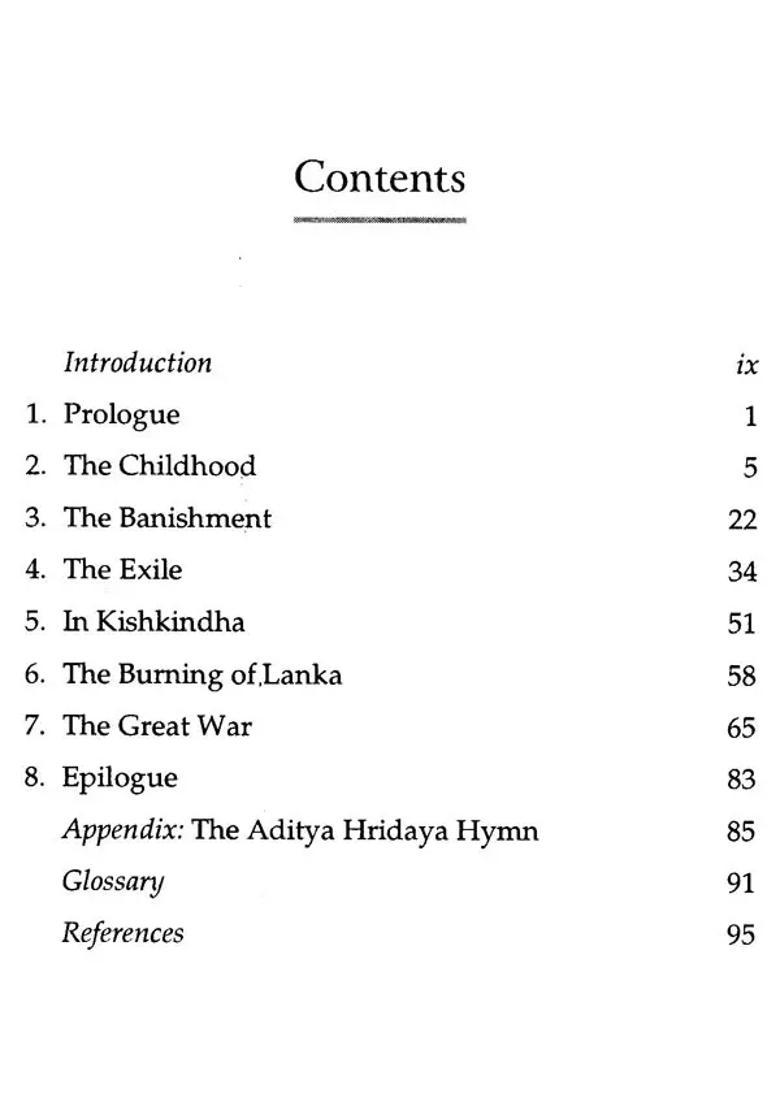 The Story Of Rama Are Creation Based On Valmiki Ramayana - Indya
