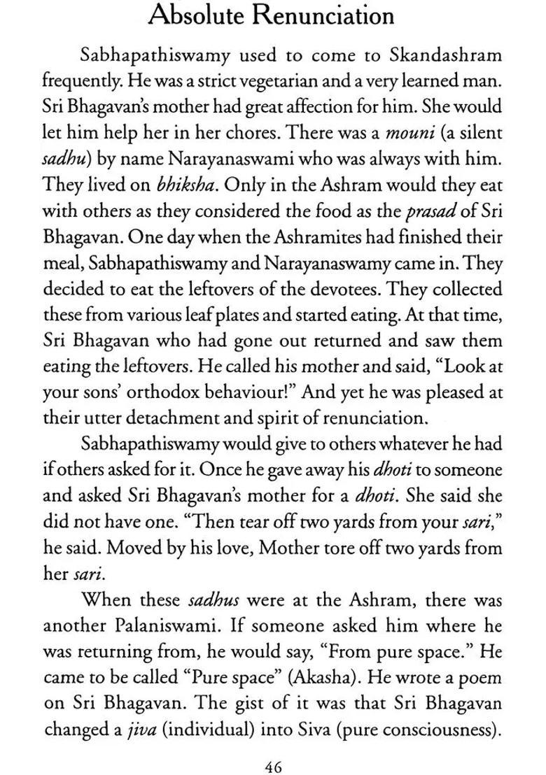 Living With The Master Reminiscences By Kunjuswami - Indya