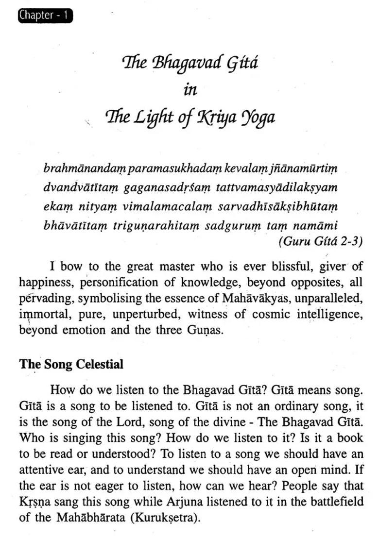 Discourses On The Bhagavad Gita Vol-Ii - Indya