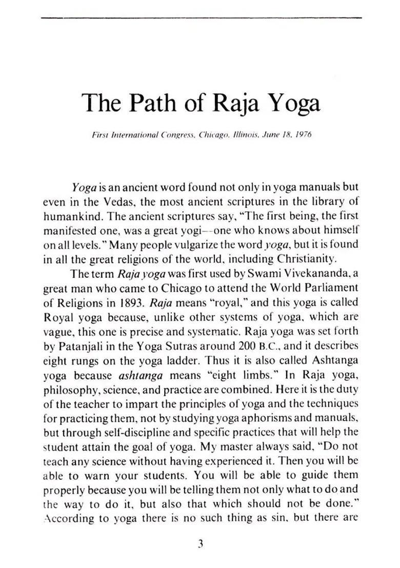 Inspired Thoughts Of Swami Rama - Indya