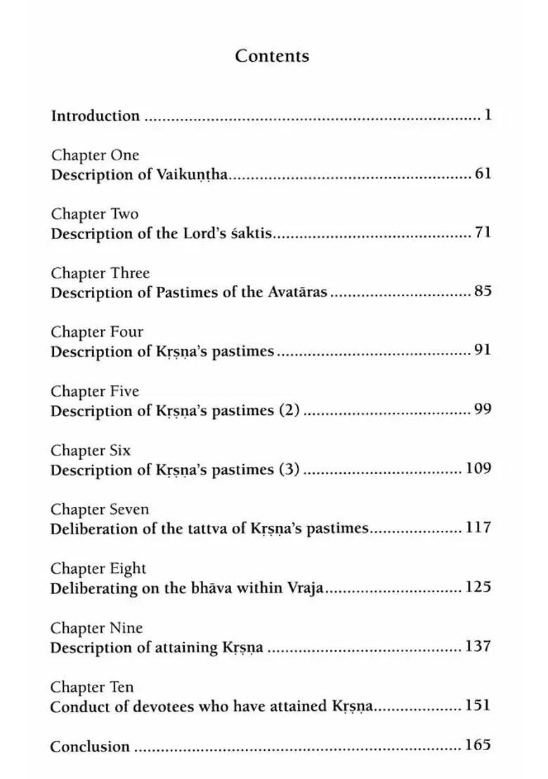 Sri Krsna Samhita - Indya