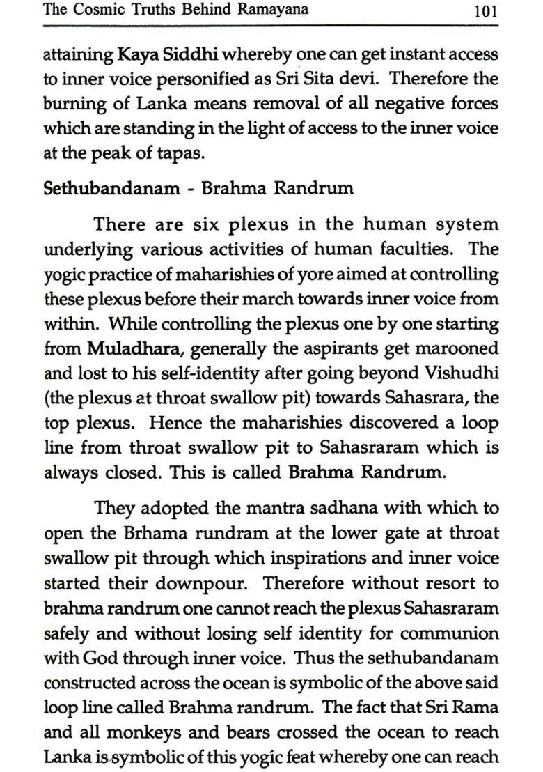 The Cosmic Truths Behind Ramayana - Indya