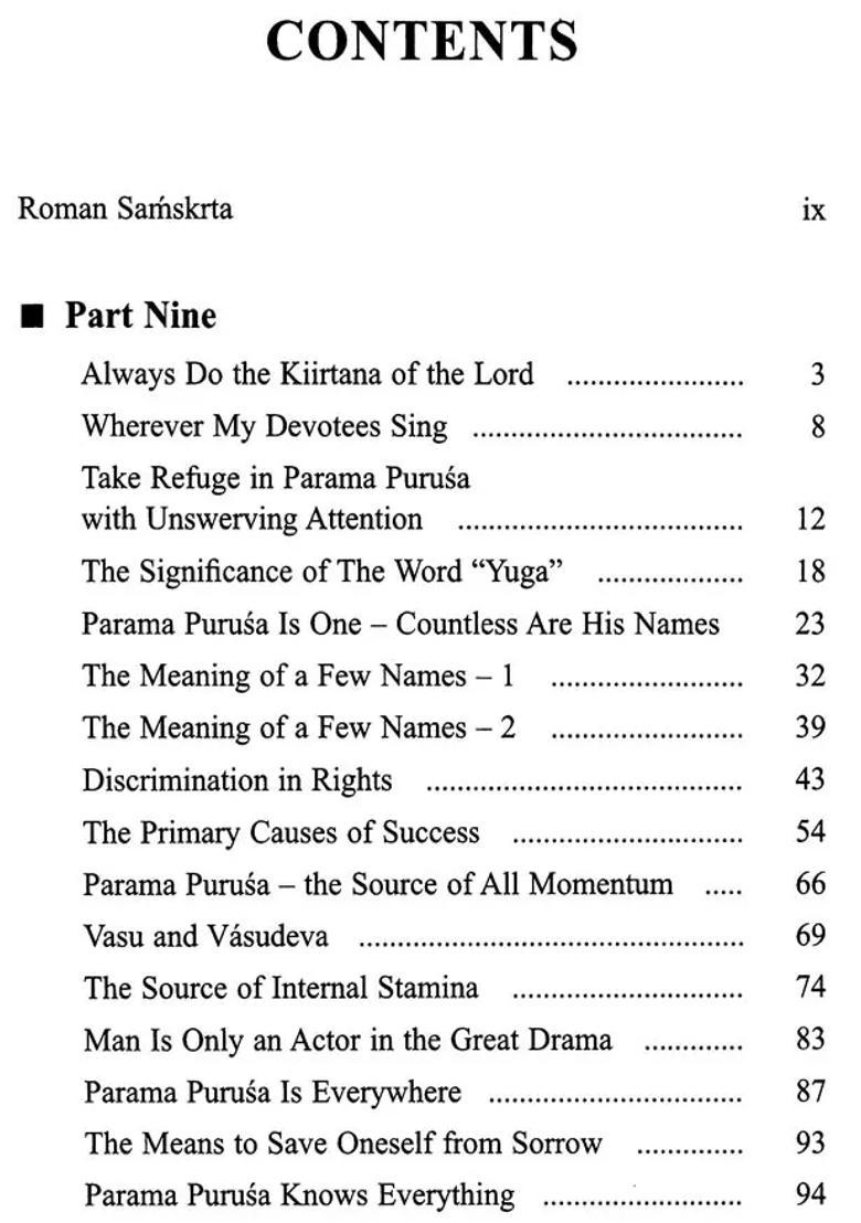 Ananda Vacanamrtam Parts 9 & 10 - Indya