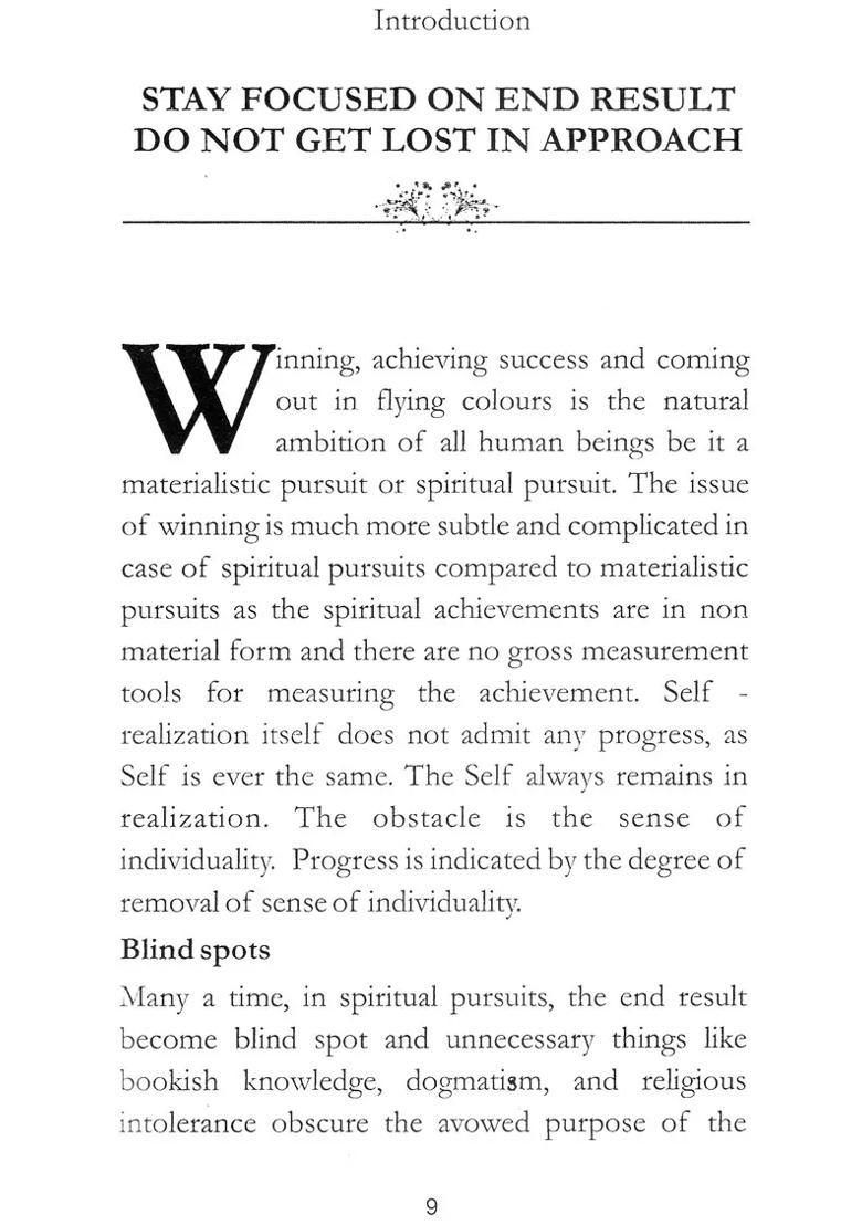 Spiritual Winning Formulas Based On The Gospel Of Sri Ramakrishna - Indya
