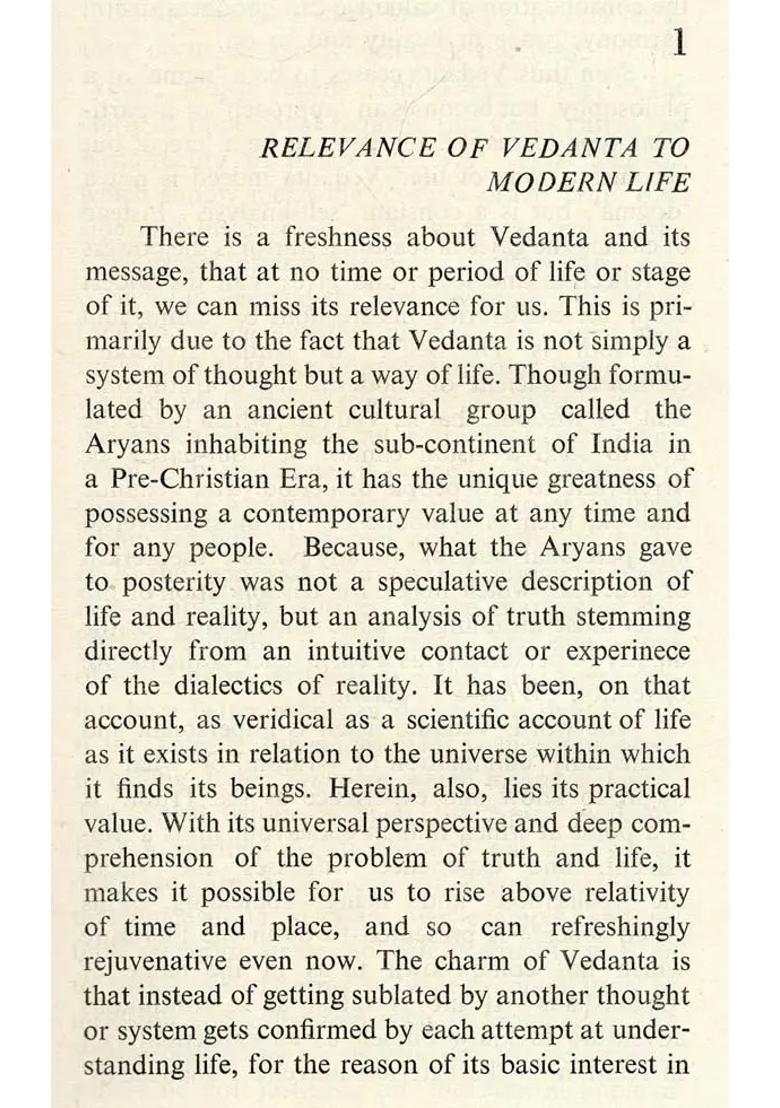 Advaita Vedanta Problems And Perspectives An Old And Rare Book - Indya