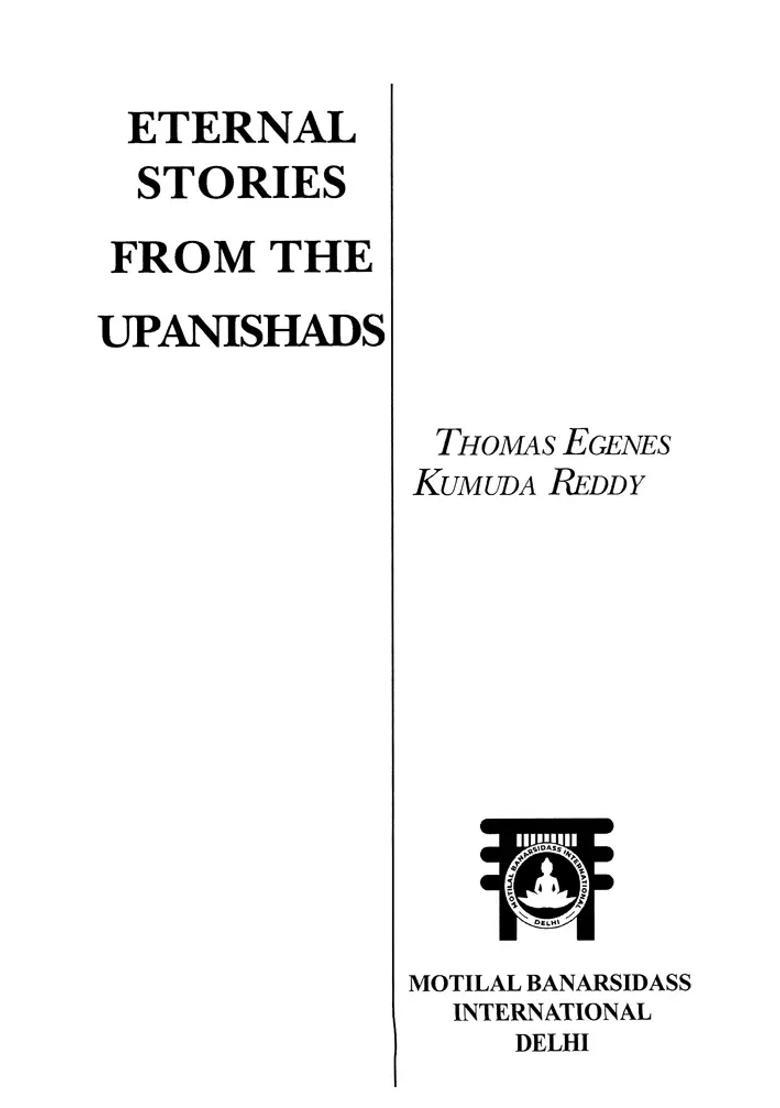 Eternal Stories From The Upanishads - Indya