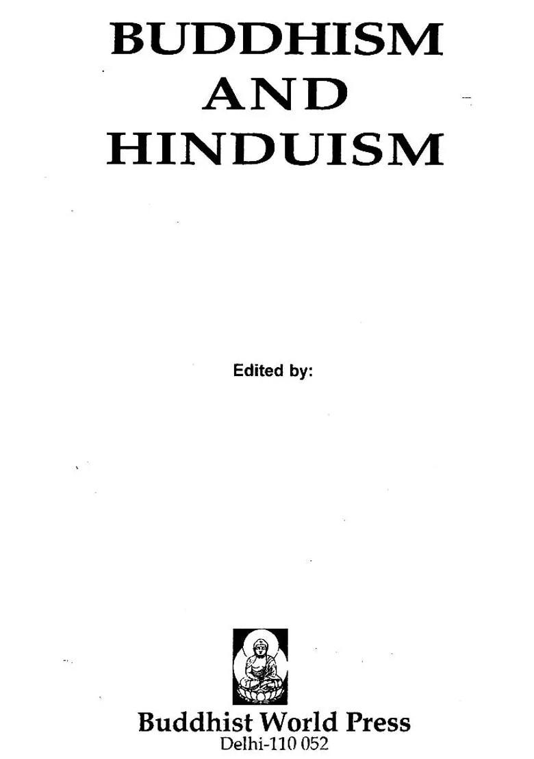 Buddhism And Hinduism - Indya