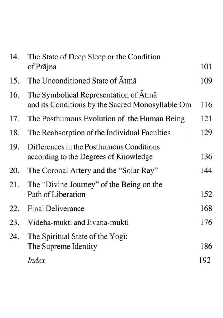 Man And His Becoming According To The Vedanta - Indya