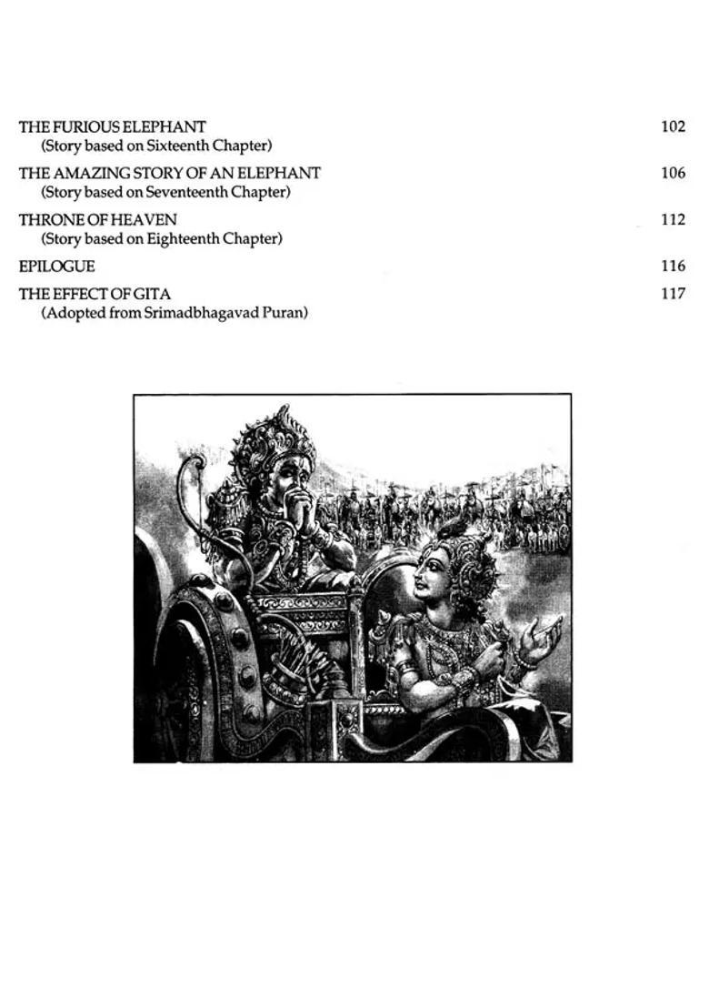 The Sacred Stories Of Gita A Treasure Of Sacred Stories From The Best Motivational Book Of The World With Illustrations - Indya