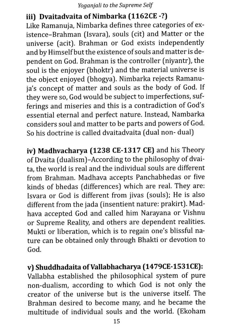 Yoganjali To The Supreme Self - Indya