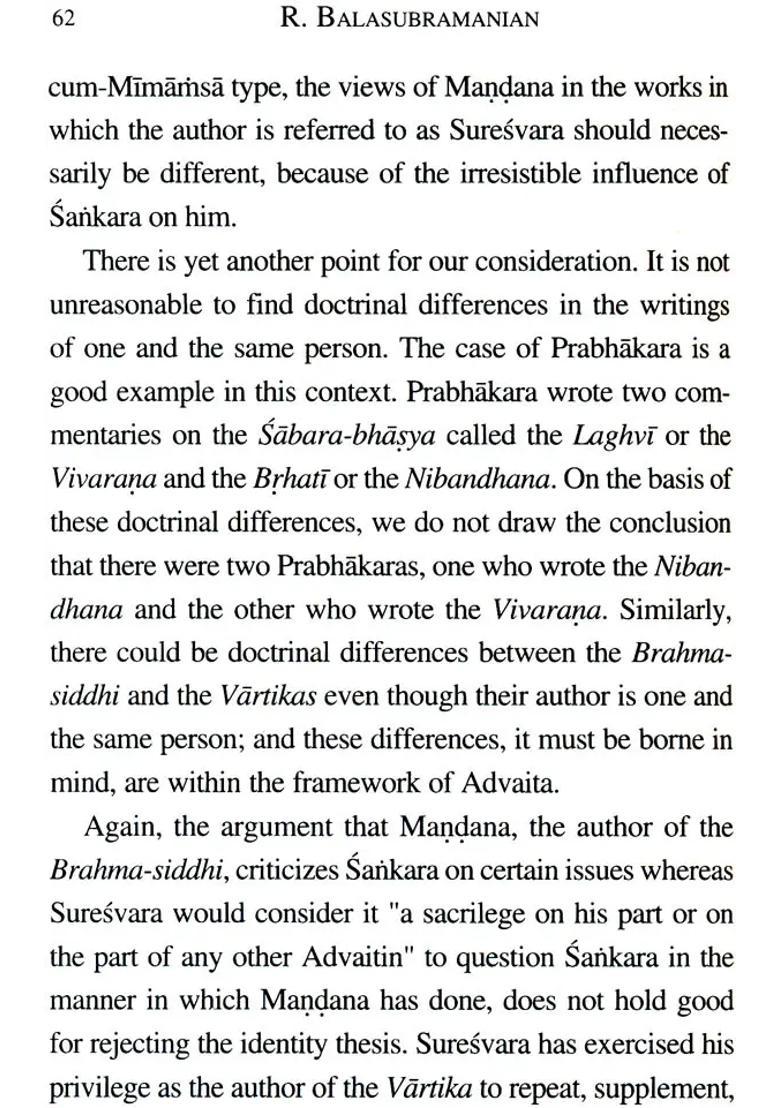 Systems Of Vedanta And Kashmir Saivism C.A.D. 300-1000 - Indya