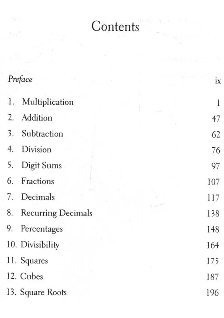Maths Sutra - The Art Of Vedic Speed Calculation - Indya