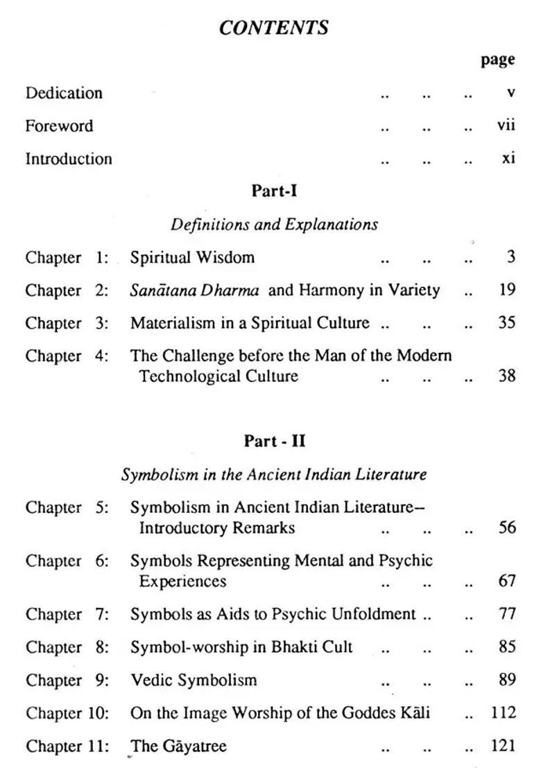 Symbolism And Spiritual Wisdom- India