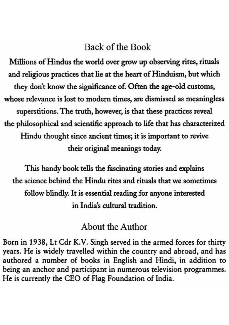 Hindu Rites And Rituals Origins And Meanings - Indya