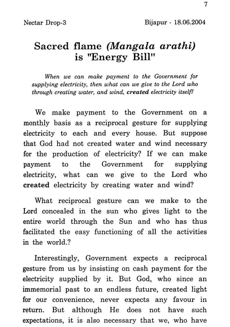 Satyatma Sudha An Anthology Of Lectures By Shri Satyatma Tirtha Swamiji - Indya