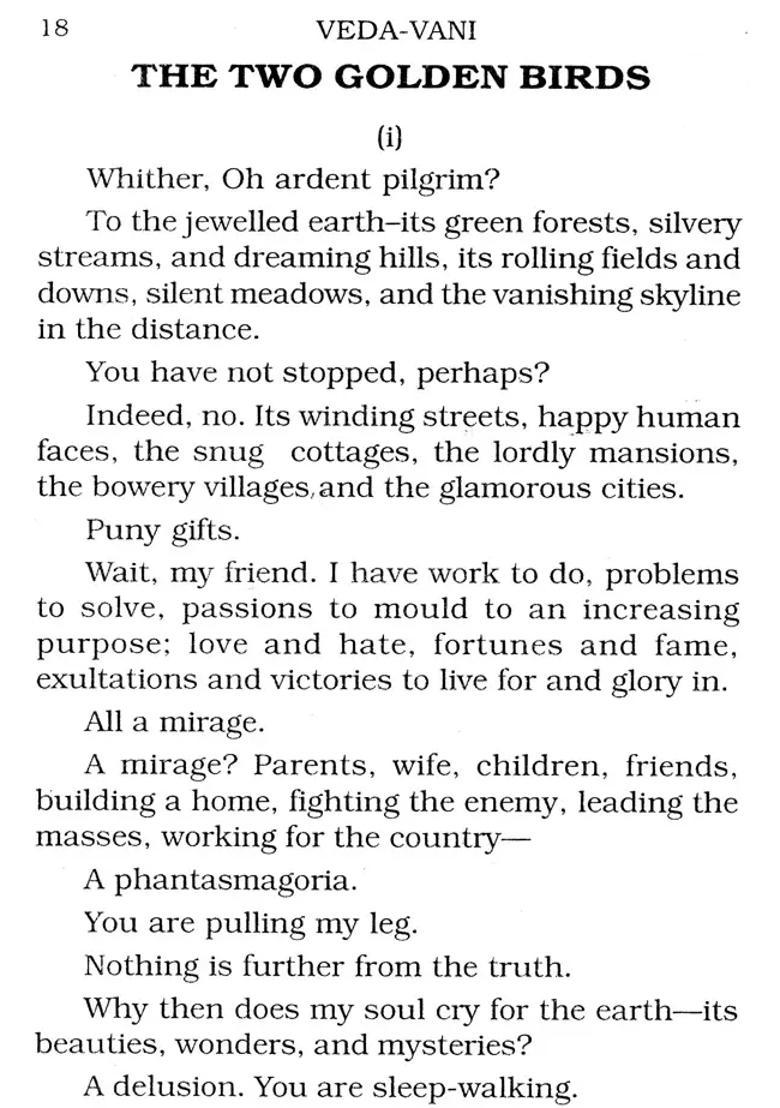 Veda-Vani Or Revelations Part 1 - Indya