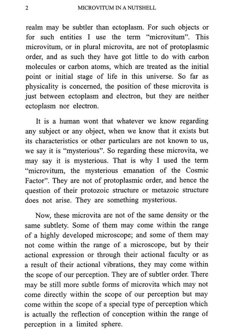 Microvitum In A Nutshell - Indya