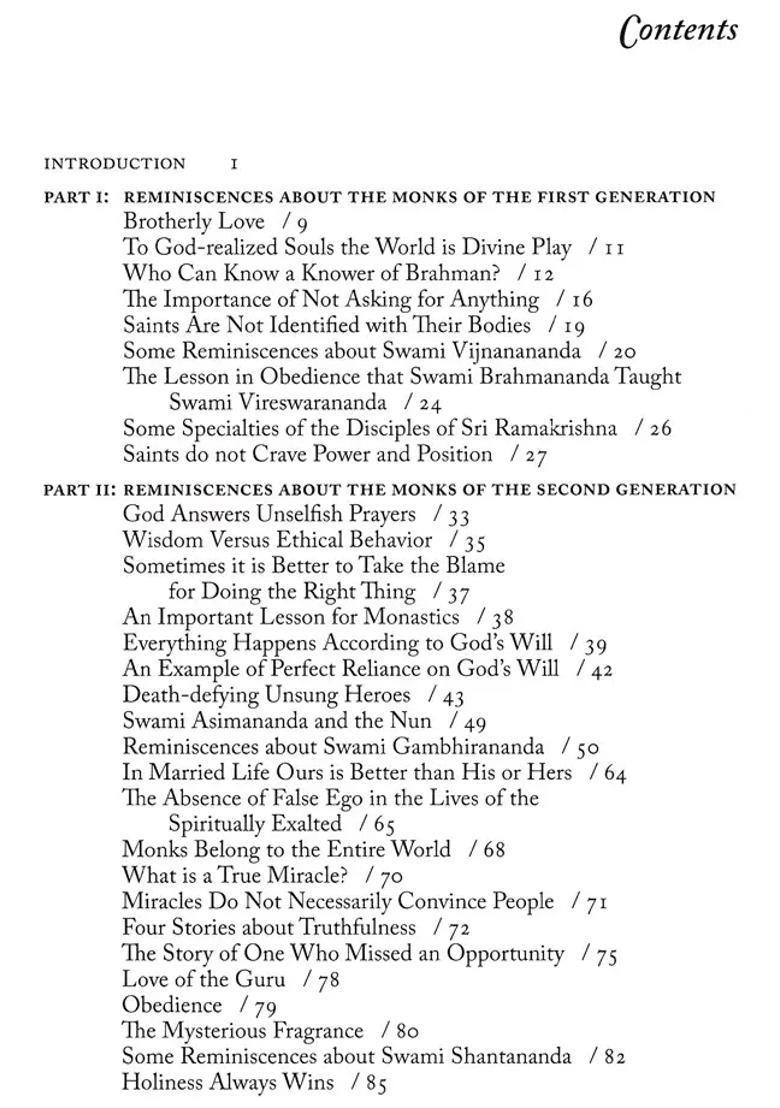 Life In Indian Monasteries- Reminiscences About Monks Of The Ramakrishna Order - Indya