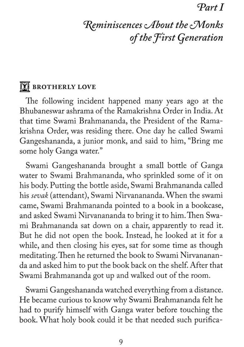 Life In Indian Monasteries- Reminiscences About Monks Of The Ramakrishna Order - Indya