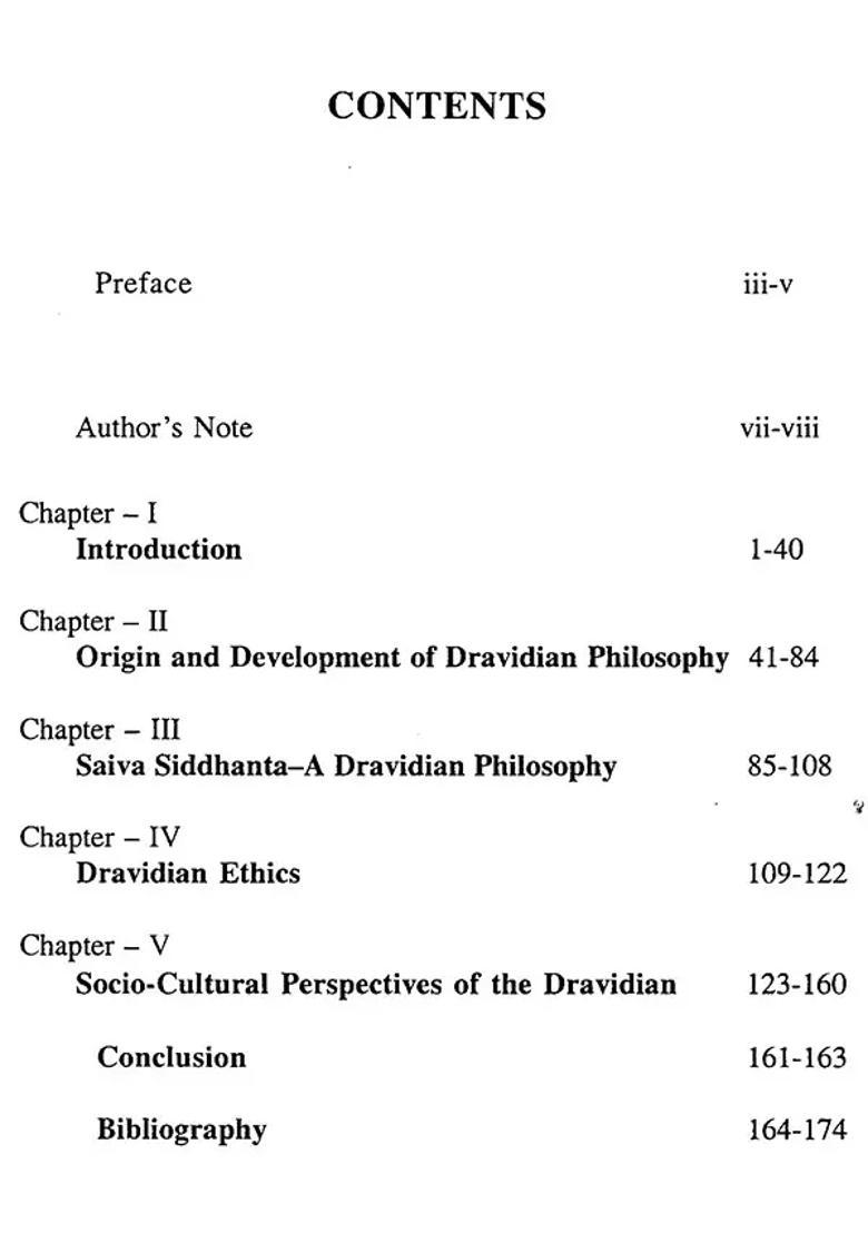 Dravidian Philosophy- With Special Refrence To Saiva Siddhanta - Indya
