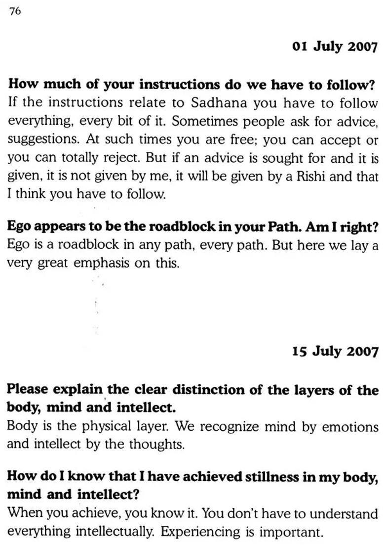 Channelled Knowledge From The Rishis Part-2 - Indya