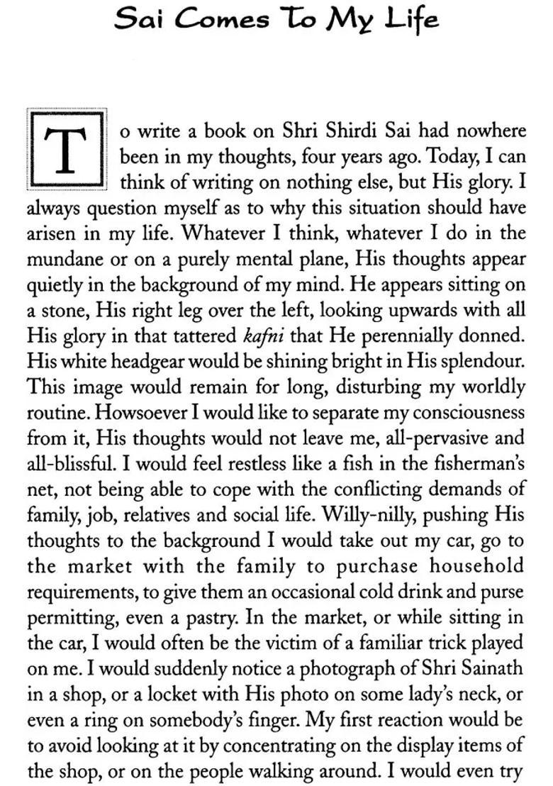 Shirdi Sai Baba And Other Perfect Masters - Indya