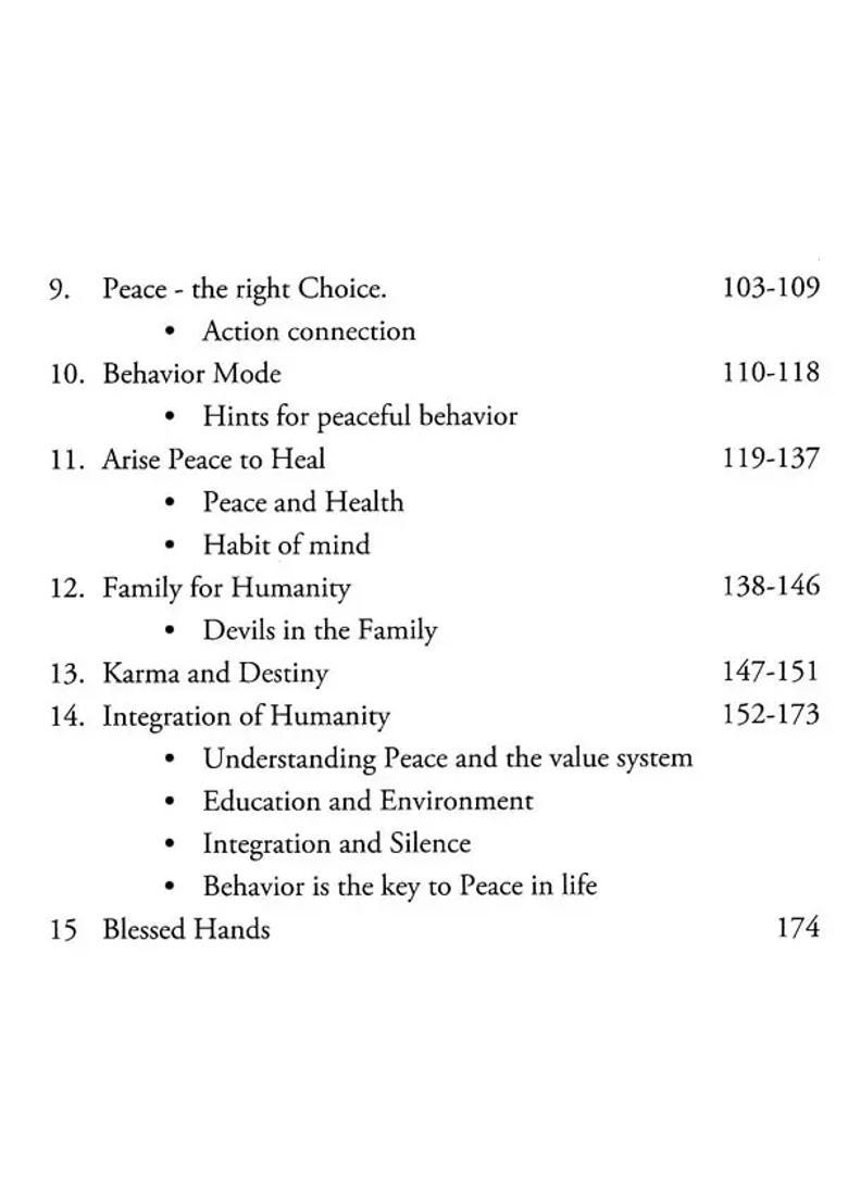 Arise Peace To Heal - Indya