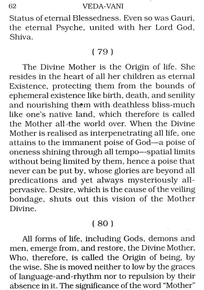 Veda-Vani Or Revelations Part 3 - Indya