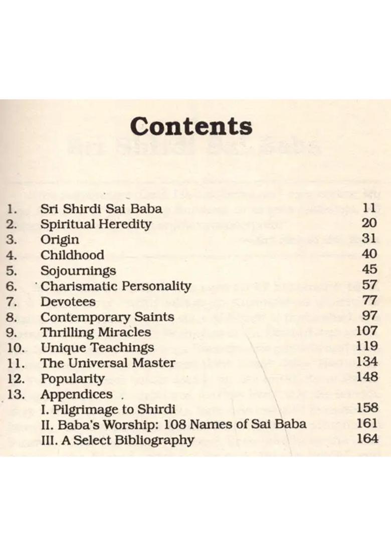 Sri Shirdi Sai Baba- The Universal Master - Indya