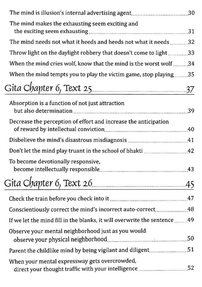 Mind It 64 Reflections On Bhagavad-Gita For Managing The Mind - Indya