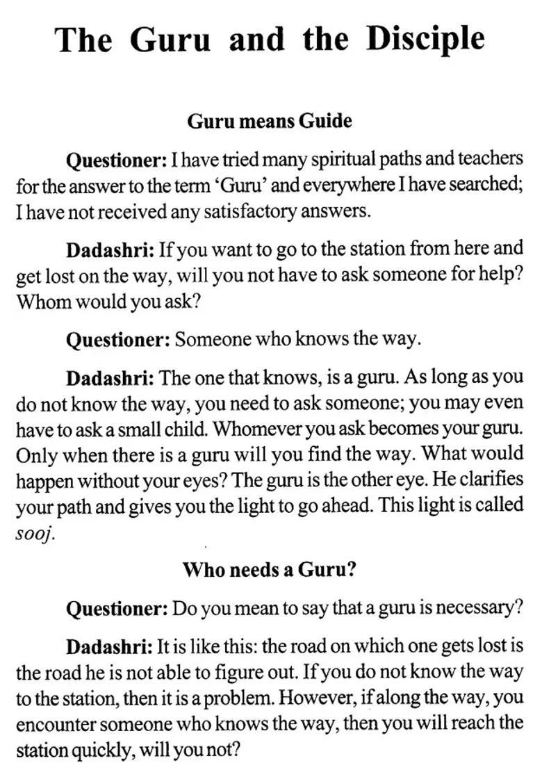 The Guru And The Disciple - Indya