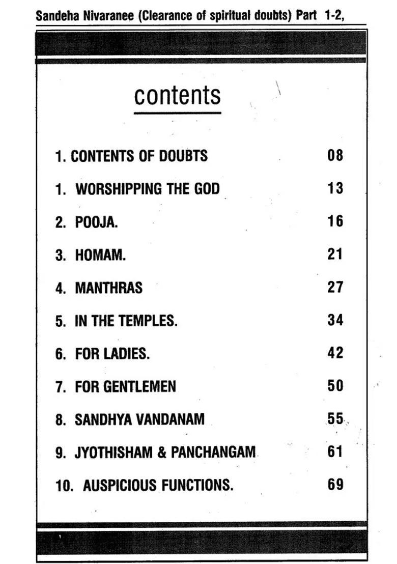 Sandeha Nivaranee Clearance Of Spiritual Doubts Part- 1 2 - Indya