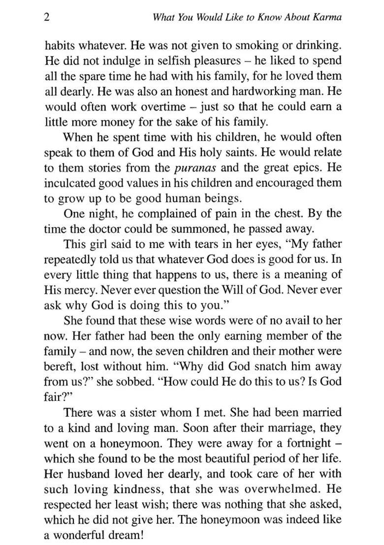 What You Would Like To Know About Karma Destiny Character Habit Action Thoughts - Indya