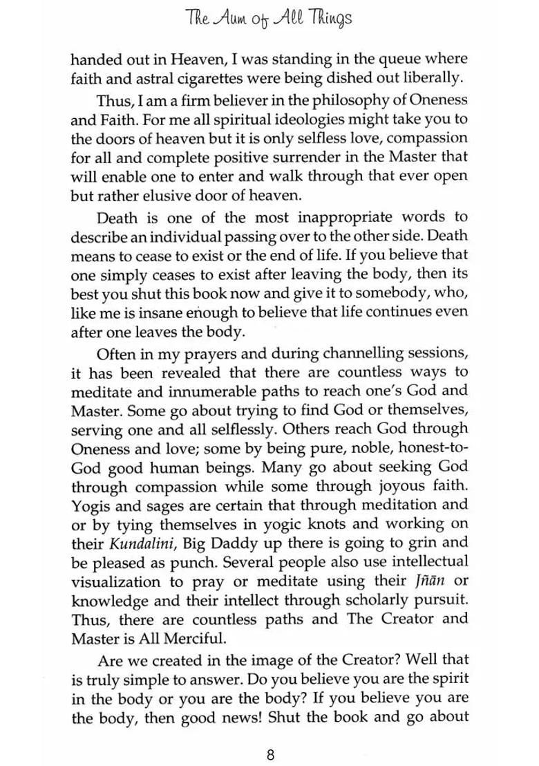 The Aum Of All Things - Indya