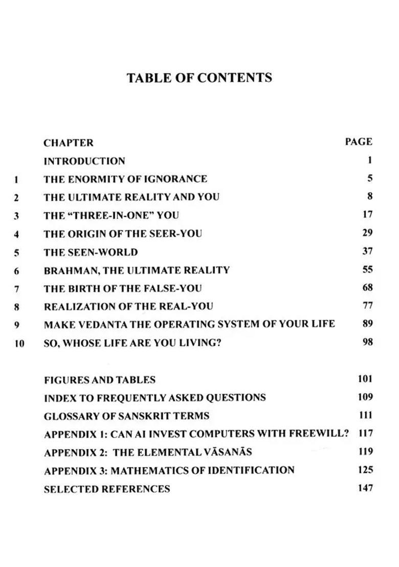 Whose Life Are You Living A Neo- Vedantic Exposition On The Principles Of Human Existence - Indya